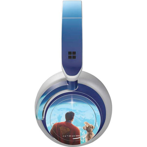 Superman 2025 Superman & Krypto watch the Earth Surface Headphones Skin